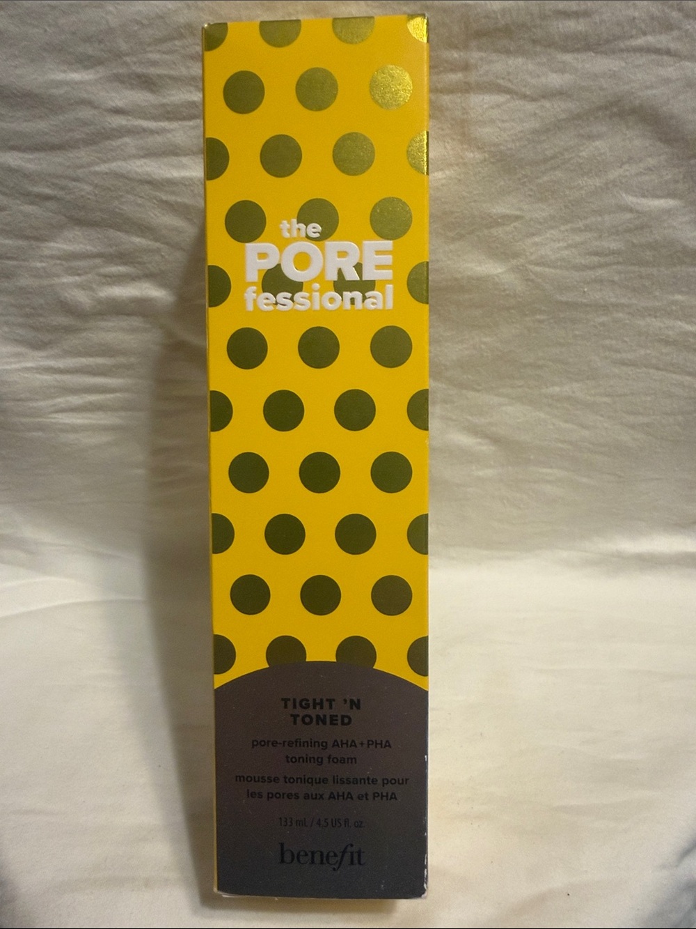 Benefit Yellow and Gold POREfessional Tight 'N Toned Toner